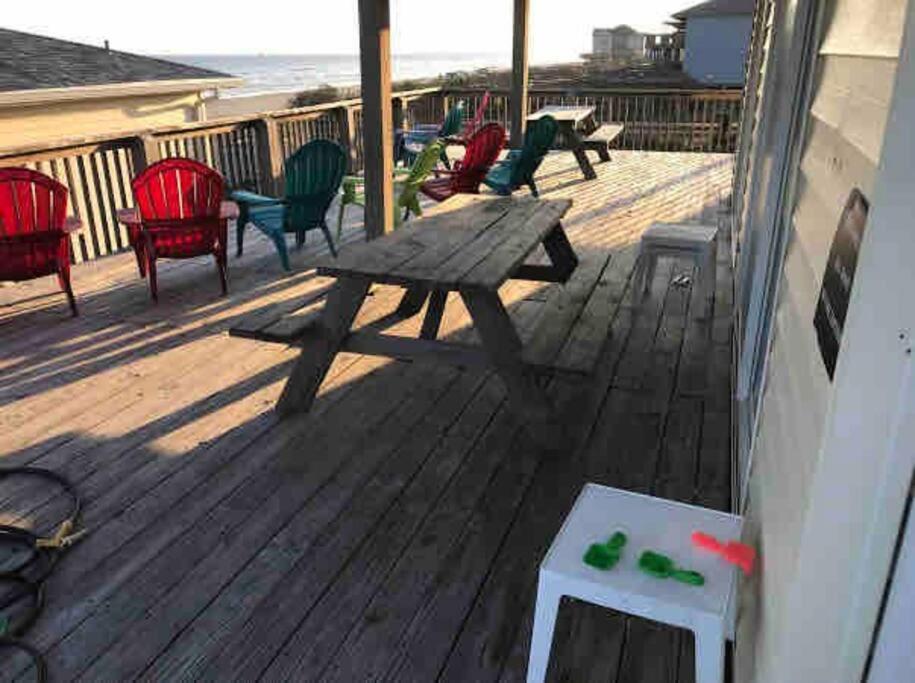 Athena'S Oceanfront Haven Villa Surfside Beach Bagian luar foto