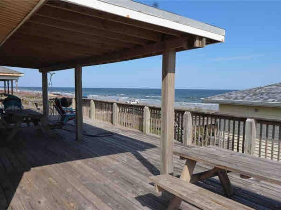 Athena'S Oceanfront Haven Villa Surfside Beach Bagian luar foto